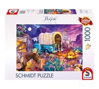 Schmidt Games 58576 Jeff Haynie, Romantic Wild West Camping, 1000 Piece Jigsaw Puzzle