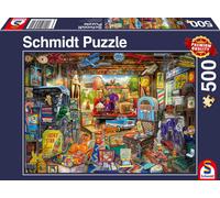 Schmidt | Garage Car Boot Sale - 500 Pieces | Adult Jigsaw Puzzle | Ages 12+