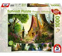 Schmidt | Georgia Fellenberg: House in the Glade (1,000 pieces) | Jigsaw Puzzle | Ages 12+