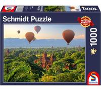 Schmidt Hot Air Balloons, Myanmar Jigsaw Puzzle (1000 Pieces)