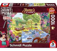 Schmidt | June's Journey: Tea In The Garden (1,000 Pieces) | Jigsaw Puzzle | Ages 12 plus