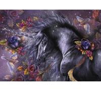 Schmidt Laurie Prindle Blue Rose Jigsaw Puzzle (1000 Pieces)