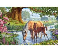 Schmidt Mare and Foal Children's Jigsaw Puzzle (150-Piece)