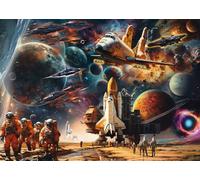 Schmidt | Michele Farella: The Fascination of Space Travel (1,000 Pieces) | Jigsaw Puzzle | Ages 14+ | 1+ Players