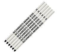 Schmidt Mini Ball Pen Refill - 6 Pack - Black