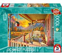 Schmidt | Mountain Veranda | 1,000 Piece Jigsaw Puzzle | Age 14+