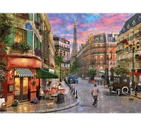 Street to the Eiffel Tower