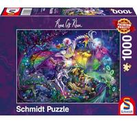 Schmidt | Rose Cat Khan: Summer Night Circus (1,000 pieces) | Jigsaw Puzzle | Ages 12+