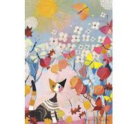 Schmidt Spiele 58658 Striped Kitten Rosina Wachtmeister 1000-Piece Jigsaw Puzzle Made of Grass Cardboard