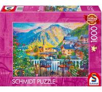Schmidt Scenic Hallstatt by Dominic Davison 1000 piece jigsaw puzzle