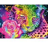 Neon Rainbow Leopard