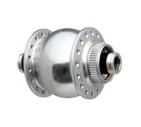 Schmidt Son 28 12 Disc Dynamo Hub POLISHED SILVER 32H CENTERLOCK