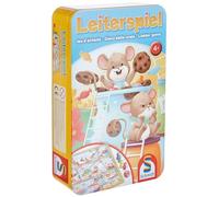 Schmidt Spiele 10V60403708V10 51284 Ladder Game Metal Tin | Bring me with game in the metal tin