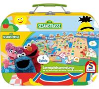 Schmidt Spiele 40640 Sesame Street Educational Game Collection for Children Game Collection