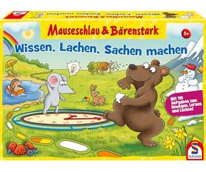 Schmidt Spiele 40653 Mauseschlau & Bärenstark, Knowledge, Laughter, Things Making, Children's Game