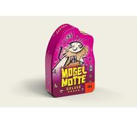 Schmidt Spiele 40899 Mogel Motte Deluxe, Three Magicians Card Game in a Metal Tin and Special Equipment