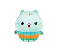 Schmidt Spiele 42799 Gabby's Dollhouse, Cakey Expression, Green Cakey, 25 cm Plush Toy