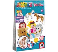 Schmidt Spiele 46116 Bibi and Tina Jixelz, Bibi & Tina, 1500 Pieces, 5 Designs, Children's Craft Sets, Children's Puzzle