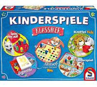 Schmidt Spiele 49189 Children's Classic Game Collection, Colourful