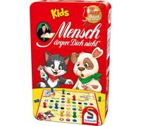 Schmidt Spiele SSP51273 Mensch Ärger Dich Nicht Kids Metal Dose Board Game