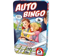 Schmidt Spiele 51434 Car Bingo Bring Me with Game in Metal Tin Multi-Coloured