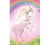 Schmidt Spiele 56354 Pink Unicorn Children's Puzzle, 150 Pieces, Colourful, Normal