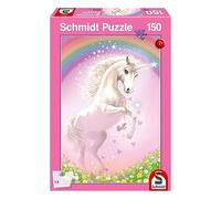 Schmidt Spiele 56354 Pink Unicorn Children's Puzzle, 150 Pieces, Colourful, Normal