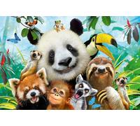 Schmidt Spiele 56359 Simple Animal, Children's Puzzle, 200 Pieces, Colourful
