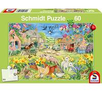 Schmidt Spiele 56419 My Little Farm, 60 Pieces, Children's Puzzle, Multi-Coloured