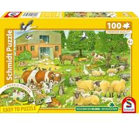 Schmidt Spiele 56528 Animal Children on the Farm, 100 Pieces Children's Puzzle