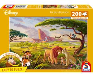 Schmidt Spiele 56560 Thomas Kinkade, Disney, The Lion King, Remember Who You Are