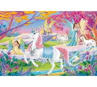 Schmidt Puzzle 56564 Bayala Magical Elves – 200pcs with Original Schleich Figure, Multi-coloured
