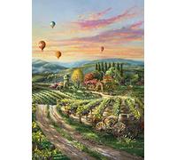 Schmidt Spiele 57366 Thomas Kinkade, Peaceful Valley Vineyard, 1000 Stück Puzzle
