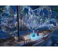 Schmidt Spiele 58052 Disney Frozen Love and Magic Thomas Kinkade Puzzle 1000 Pieces