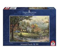 Schmidt Spiele 58465 "Thomas Kinkade-River Idyll Puzzle (500-Piece)