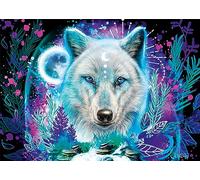 Neon Arctic Wolf