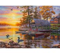 Lake scene