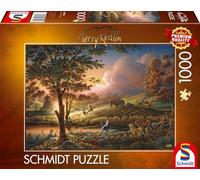 Schmidt | Terry Redlin: Sun Gold over Ripe Fields (1,000 Pieces) | Jigsaw Puzzle | Ages 14+ | 1+ Players