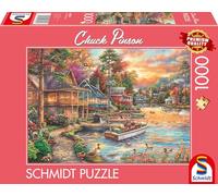 Schmidt Spiele 58553 Chuck Pinson Jigsaw Puzzle 1000-Piece Gold Shore Multi-Coloured