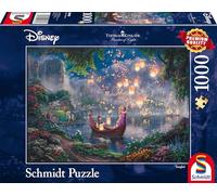 Schmidt Spiele 59480 Thomas Kinkade, Disney, Rapunzel, 1000 Teile Puzzle, single