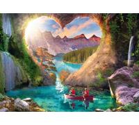 Schmidt Jigsaw Puzzle A View with Heart 1000 Pieces Ages 14+ Multicolour
