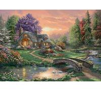 Schmidt Spiele Puzzle Thomas Kinkade - Sweetheart Retreat 1000 pieces Ages 14+