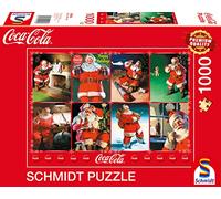 Schmidt Coca Cola Santa Claus Happy Holidays Jigsaw Puzzle - 1000 Pieces