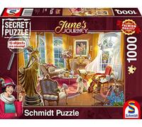 Schmidt Spiele 59975 Junes Journey Salon of the Orchid Estate 1000 Piece Jigsaw Puzzle