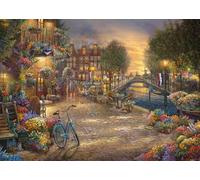 Schmidt Spiele Amsterdam, Thomas Kinkade, 1000 Piece Puzzle