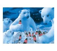 Schmidt Spiele , Coca Cola: Polar Bears (1000pc) , Puzzle , Ages 12+