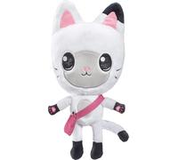 Schmidt Spiele Gabby Cat 42785 Gabby's Dollhouse Panda Paw Plush Figure, 28 cm, Regular, Black, White