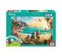 Schmidt Spiele 56557 Thomas Kinkade, Disney, Lilo & Stitch, 200 Piece Jigsaw Puzzle