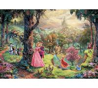 Schmidt Spiele Schmidt | Thomas Kinkade: Disney Sleeping Beauty - 1,000 Pieces | Adult Jigsaw Puzzle | Ages 12+