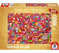 Schmidt Spiele | Shelley Davies: Vintage Toys (1000pc) | Puzzle